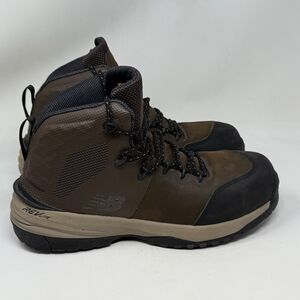 New Balance 989 Industrial Composite Toe Work Boots Mens 11.5 D Brown Leather